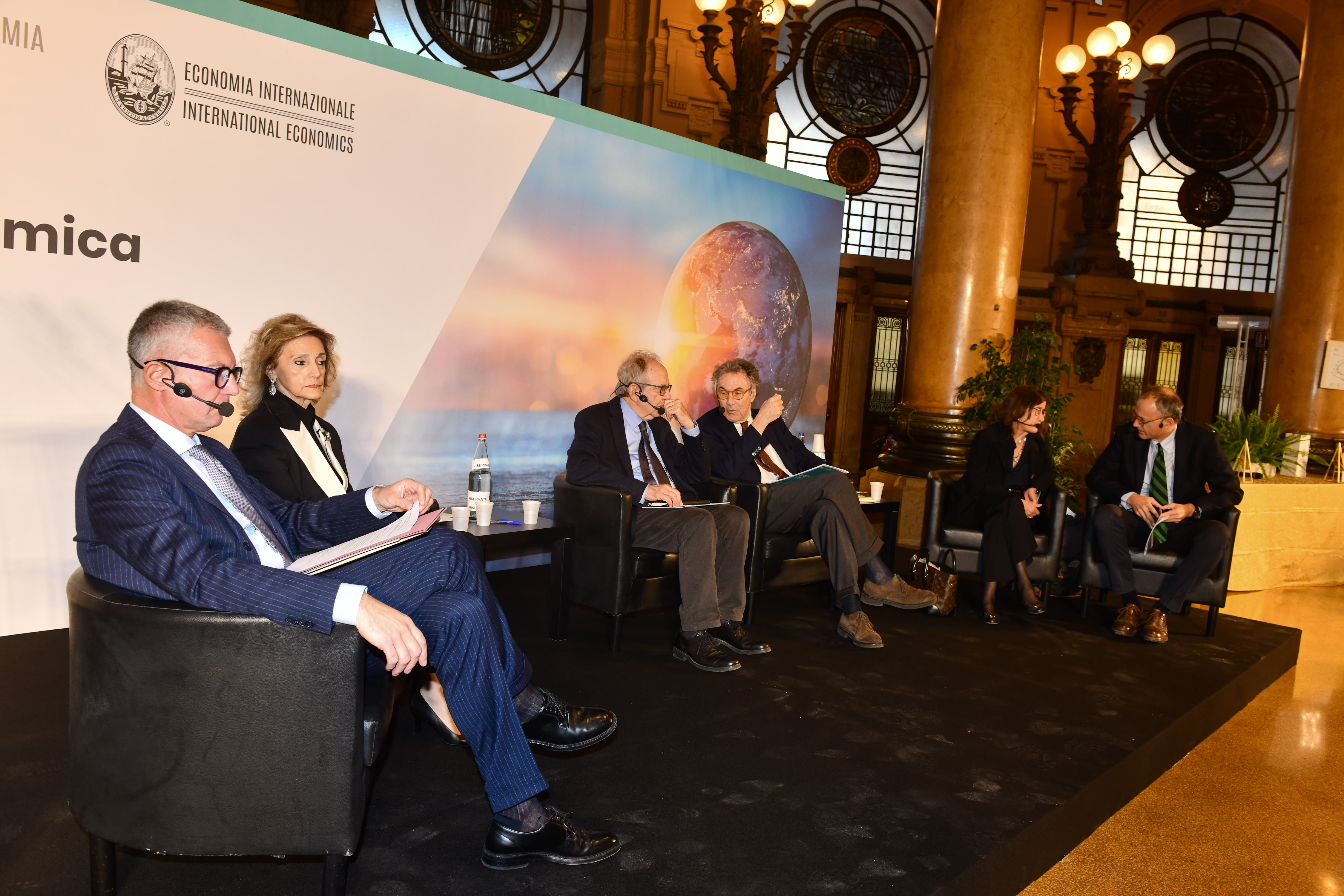 Evento annuale 17 novembre 2023 "La globalizzazione dopo la crisi pandemica" - Borsa Valori - I relatori