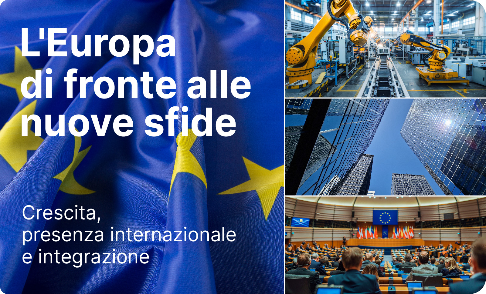 Presentazione del libro Europa sovrana - di P.C. Padoan e P. Guerrieri Paleotti