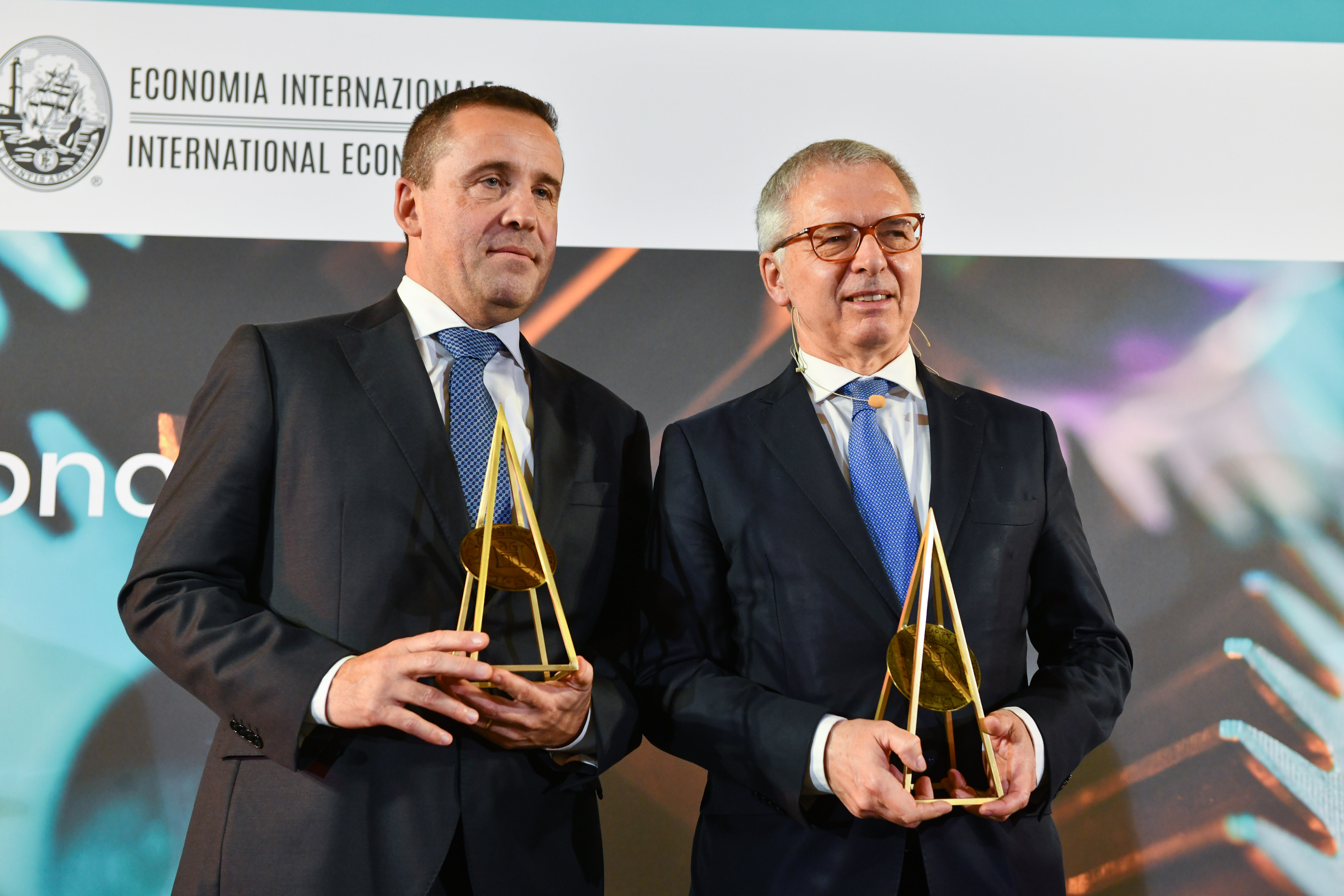 Evento annuale 28 novembre 2024 "Stato e mercato: aspetti politici ed economici" Palazzo Borsa Valori - I premiati