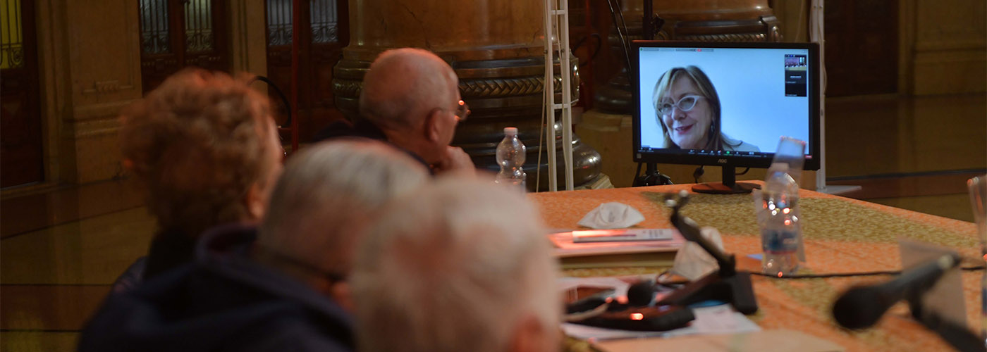 Intervento in videoconferenza della parlamentare europea Patrizia Toia al convegno "Pace, sviluppo economico e ruolo dell’Unione Europea" del 7 aprile 2022